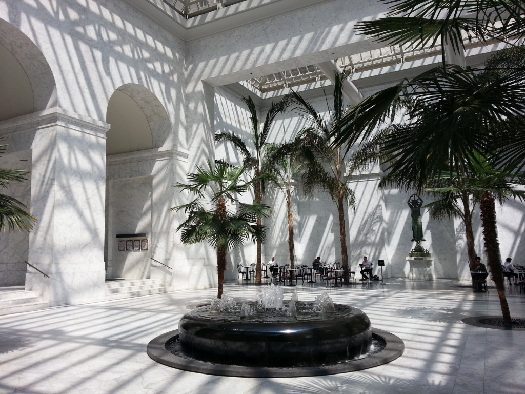 interior courtyard Sansome St